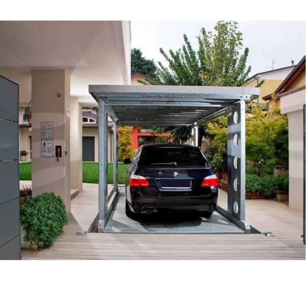 Двухэтажная гидравлическая ножница для автомобилей Автоподъемник для подвальной парковки автомобилей