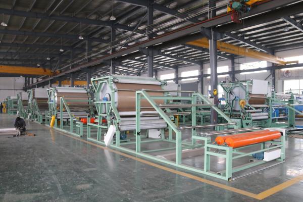 Máquina de laminação de tecidos de iuta para aquecimento a gás natural para a indústria de máquinas e equipamentos