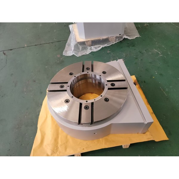 Precision Machining Servo Driven Rotary Table Torque 12 to 50 Nm 4th Axis Worm Gear Table