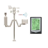 Sistema de previsão do tempo profissional Wi-Fi com anemômetro solar e sensor de chuva