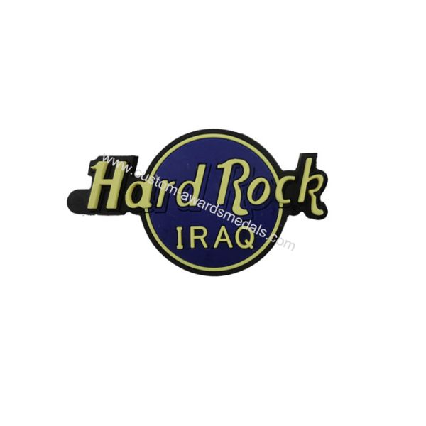 Hard Rock Refrigerator Magnet, Soft Pvc Promotional Fridge Magnet, 2D