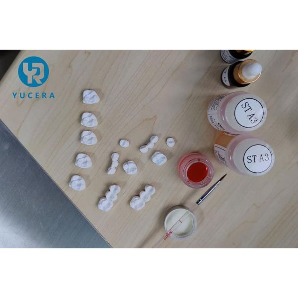 16 крася крася жидкостных зубоврачебных блоков Zirconia для зуба кулачка Cad