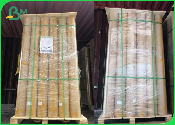36 rolo do papel de plotador da polegada 50gsm 55gsm CAD da polegada 65 para o vestuário