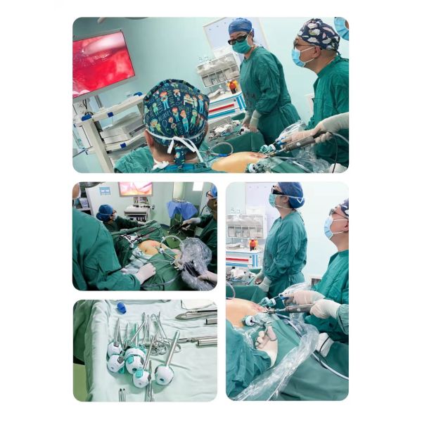 Лапароскопический комплект трокар с эндопакетом иглы Veress