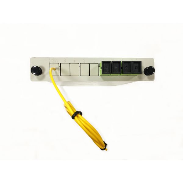 1X4 With 2mm Cable  Input Port LGX Type Fiber Optical Splitter Box With 0.5m Pigtail Length For Single Mode SM G657A Networks