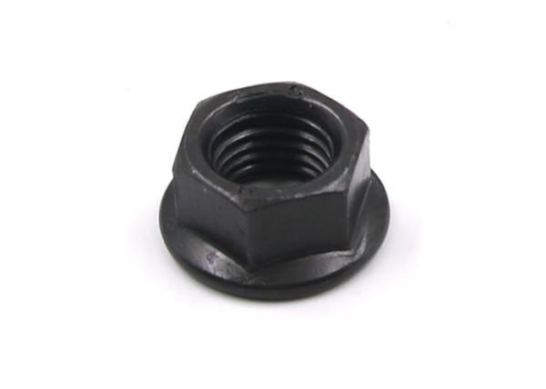 Special Black Grade 8 Steel Hex Flange Nut Used for Automobile Maintenance