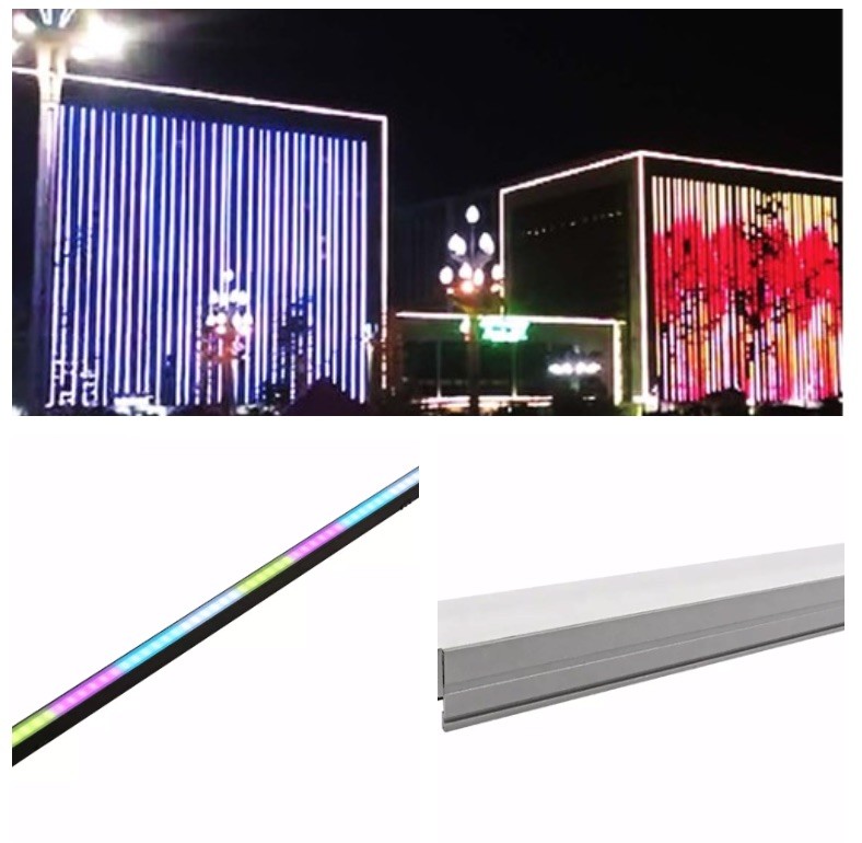 Свет прокладки линейное светлое IP66 СИД SMD5050 RGB расклассифицировал контроль DMX512