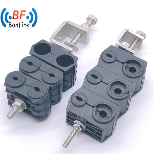 Grampos de cabos de fibra óptica para aparelhos elétricos ADSS