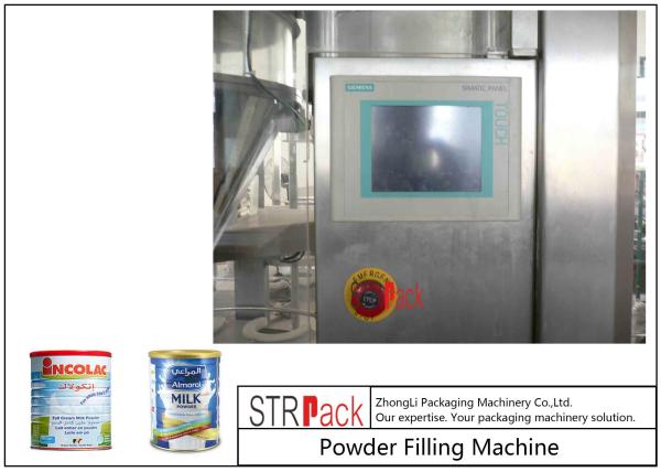 Précision principale simple de machine à emballer de lait en poudre haute pour Tin Can/bouteille