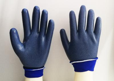 Foam Eva Latex Dipped Gloves , Latex Rubber Gloves Breathable Knitting