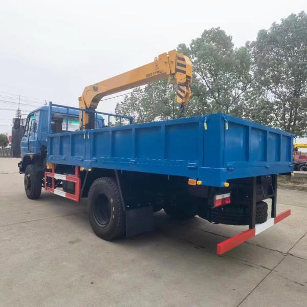 Cargo Truck Mounted   Crane     Straight Boom Crane  Lifting  Truck