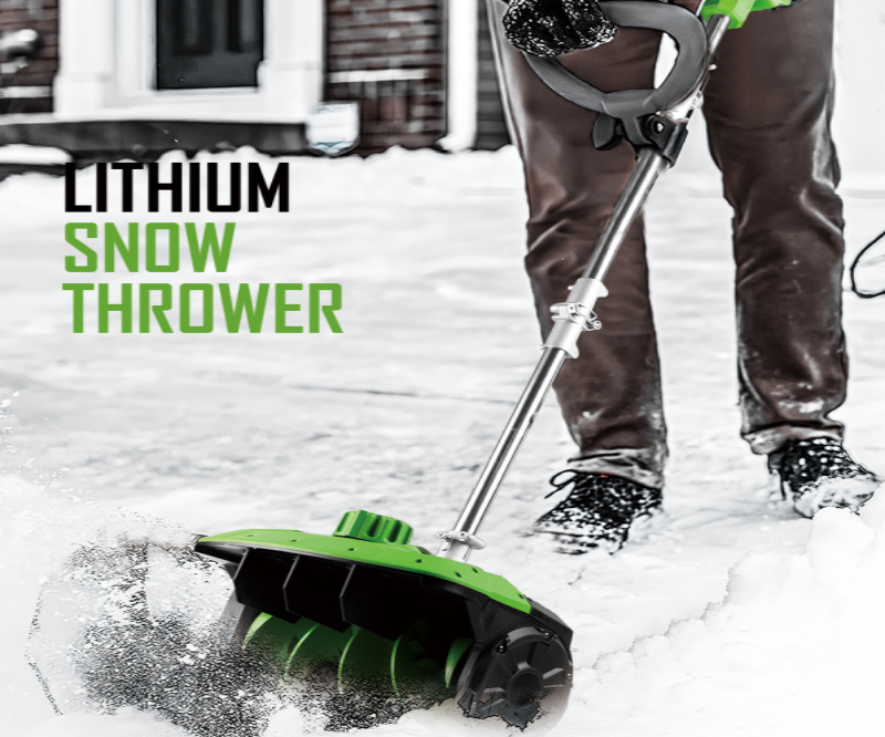 Cordless Snow Thrower 20V Brushless Lithium 14