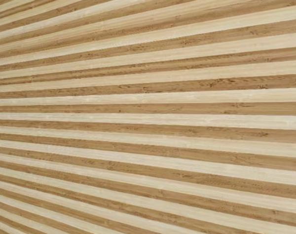 Zebra Patterned Bamboo Veneer Sheets With High Temperature Carbonization