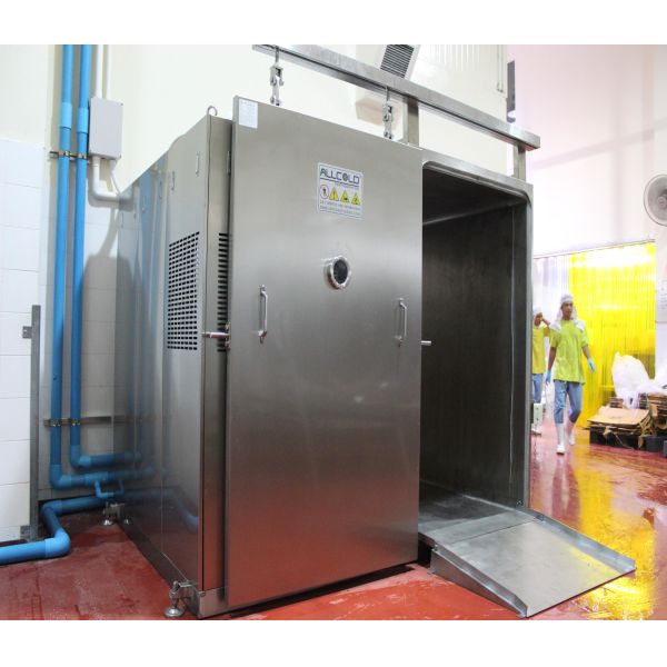 Sistema de prerefrigeración del acero inoxidable, larga vida del equipo del enfriamiento al vacío