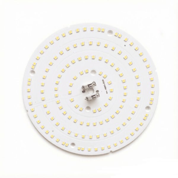 100W Round LED PCB Module 150mm for High Bay Lights Aluminum PCB Board Manufacturer
