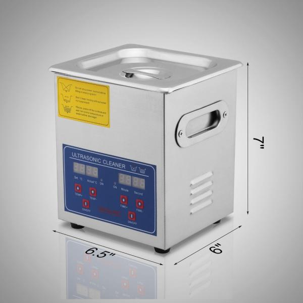 Commercial Digital Heated Ultrasonic Cleaner , Heated Sonic Cleaner High Efficiency
