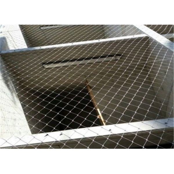 OEM Stainlesssteel Wire Rope Mesh Custom Mesh Size For construction Safety