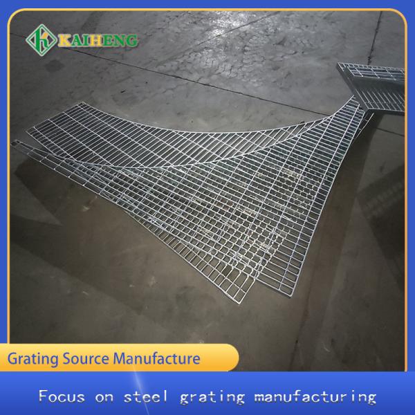 Oem Galvanised Metal Grid Mild Steel Grating For Refinery Building