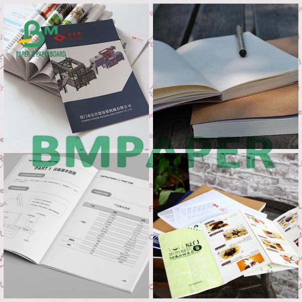 53gsm 70gsm White Bond Uncoated Paper For Advertising Pamphlet крен высокосортной бумаги 53gsm 70gsm без покрытия белый для рекламировать памфлет