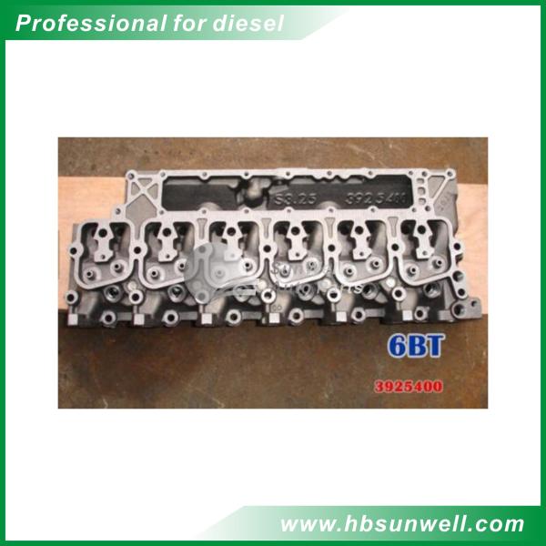 Cummins Diesel Engine 6BT Cylinder Head 3925400 Stainless Steel Material