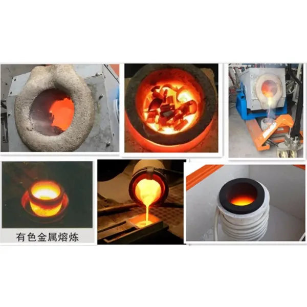 Sf-60kw Ultrasonic Frequency Induction Heating Machine Touch Screen Type