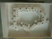 Tablero de epoxy de fabricación modelo de los útiles alto desgaste - resistente para el proceso del CNC