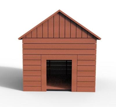 Material de madeira de aço e plástico comodíssimo para cães