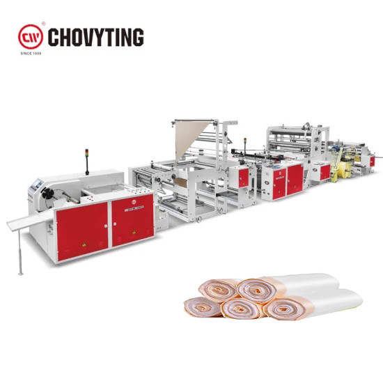 Сумка отброса HDPE LDPE автоматическая делая машину 80pcs/min