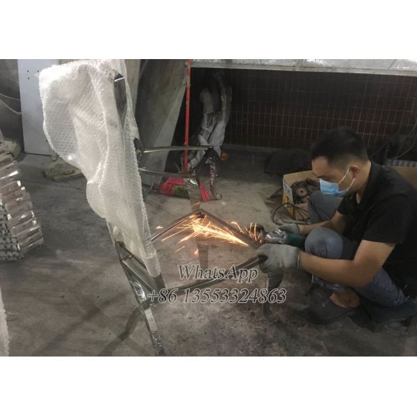 Crushed Velvet Dining Room Chair For Sale From Manufacturer (YS-5)