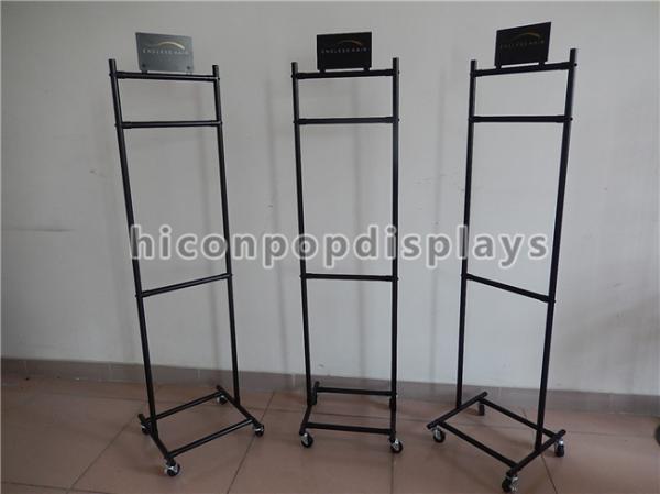 Salon Hair Extension Retail Store Displays Metal Beauty Supply Store Display Shelf