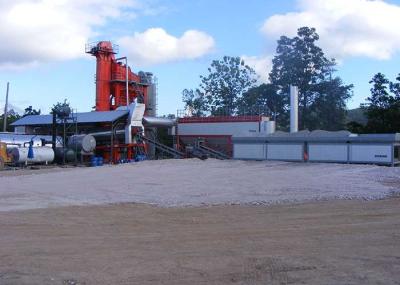 máquina de tratamento por lotes do asfalto 120tph a favor do meio ambiente para estradas