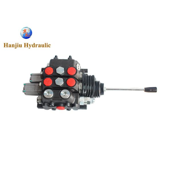 100 Liters 2 Spool 315bar Electric Joystick Hydraulic Control Valve