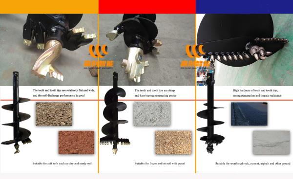 Vendas No 1 Power Earth Augers para Cat Hitachi Komatsu Sany