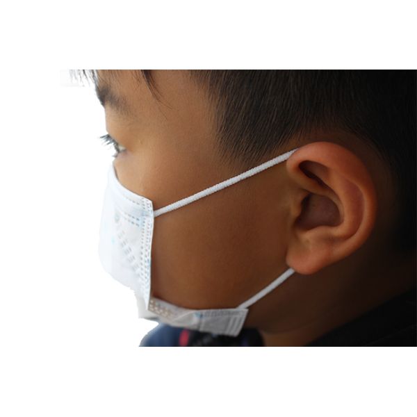 Non Woven Kids Disposable Mask Earloop Kids Surgical Mask Fluid Resistant