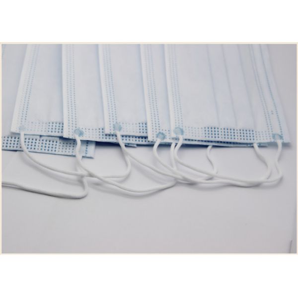 Disposable Hypoallergenic Dental Masks Breathable Environmental Friendly