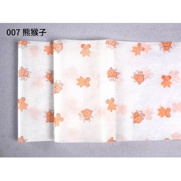 Устойчивое решение для упаковки Цветные печатные нетканые рулоны из 100% полипропилена