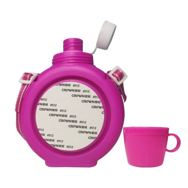 Botella de agua de plástico de sublimación imprimible para la temporada de regreso a la escuela de los niños