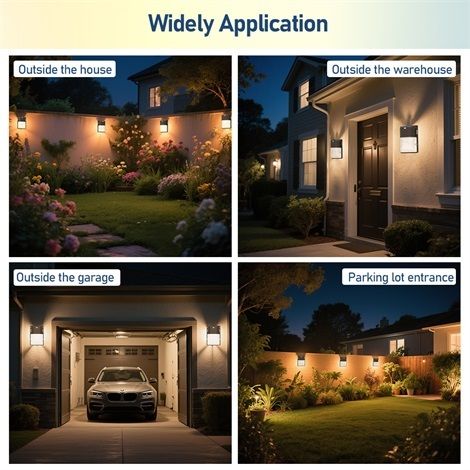 USA Stock Mini LED Wall Pack Light 18W 25W 30W ETL DLC Outdoor Security Lighting