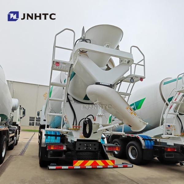 HOWO Concrete Mixing Truck 6x4 380hp10 Wheels Capacity Cement Mixing Truck Mounted Concrete Mixer Pump Truck