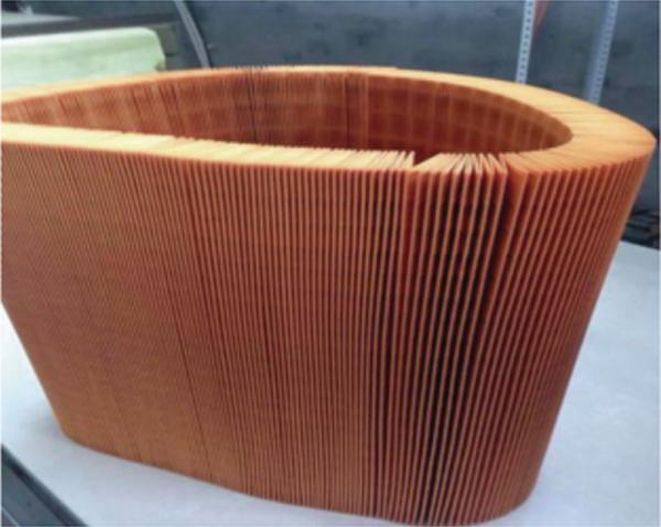 130 g/M2 Yellow Filter Material Solidified Fuel Filter Paper