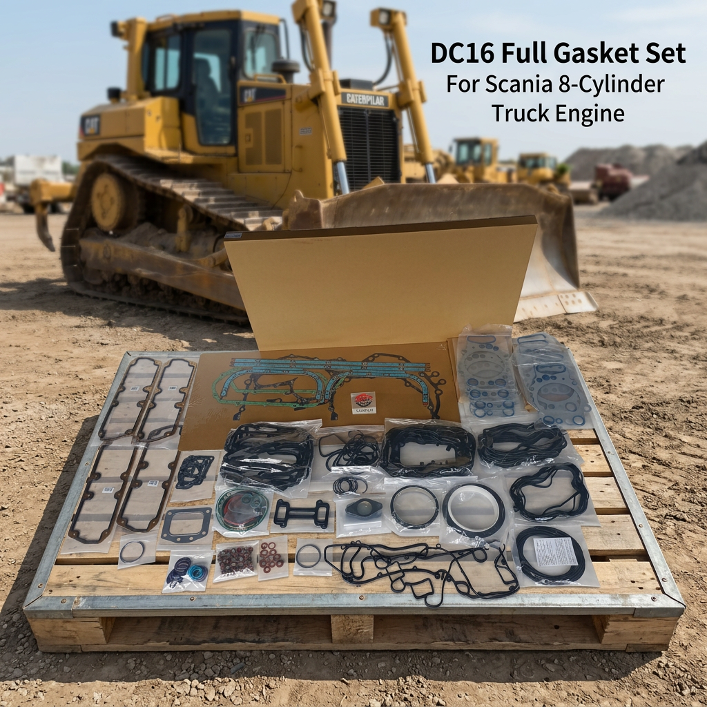 Industrial DC16 Diesel Engine Full Gasket Overhaul Kit 551387 2295057 2268358 2158945 Complete Seal Set