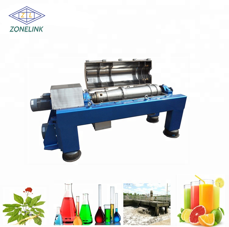 Очистка сточных вод Декантер Центрифуга Растительные С Соевые белки Сыворотка Фины Центрифуга