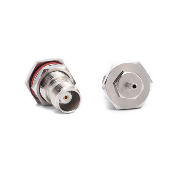 RF Connector TNC Female Bulkhead for RG316 cable, Crimp