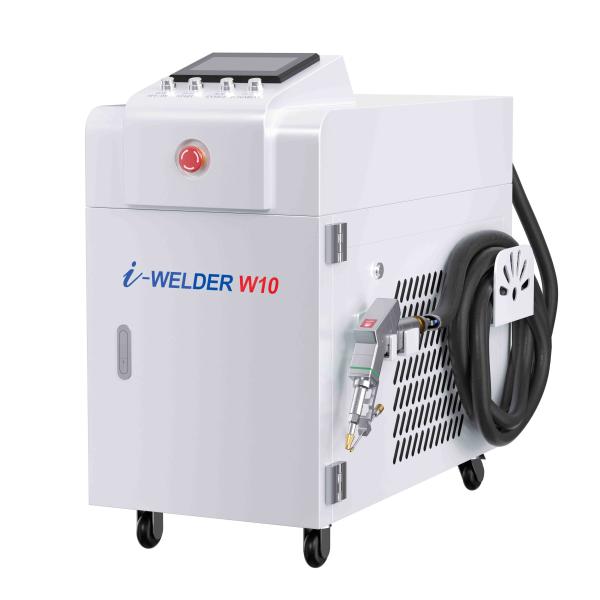 IPG Portable Mini Handheld Fiber Laser Welder Beam Steel For Metal Aluminum