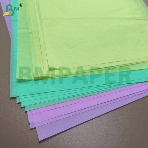 Resistencia a la grasa de papel deslizante fácil de 45 gramos de color para la fabricación de tazas de hornear