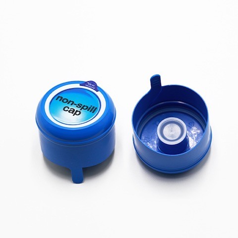 Anti Spill Plastic Packing Material Cap 55mm For 5 Gallon Water Bottle