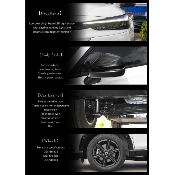 Чистый электрический внедорожник Honda NS1 2023 E-Type Edition внедорожник Депозит сейчас для высокой скорости 150 кВт мощности