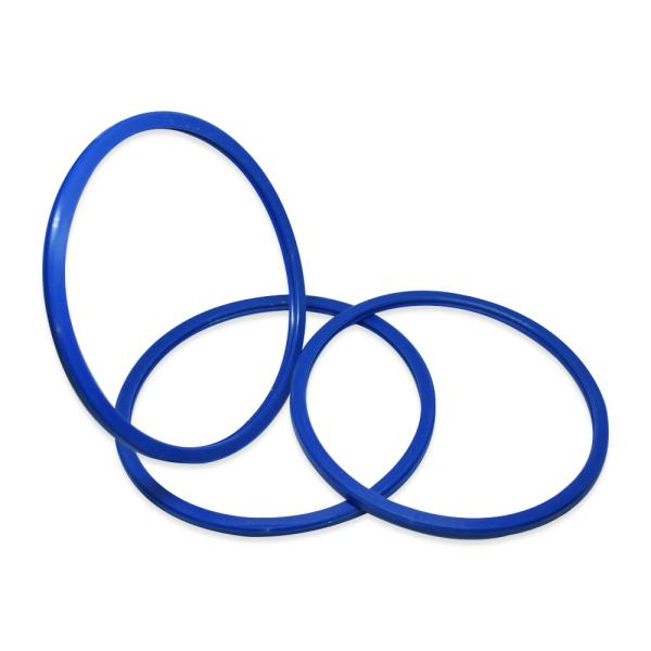 Blue PU Rubber Seal Excavator ROI 60 Rotary Seal Ring