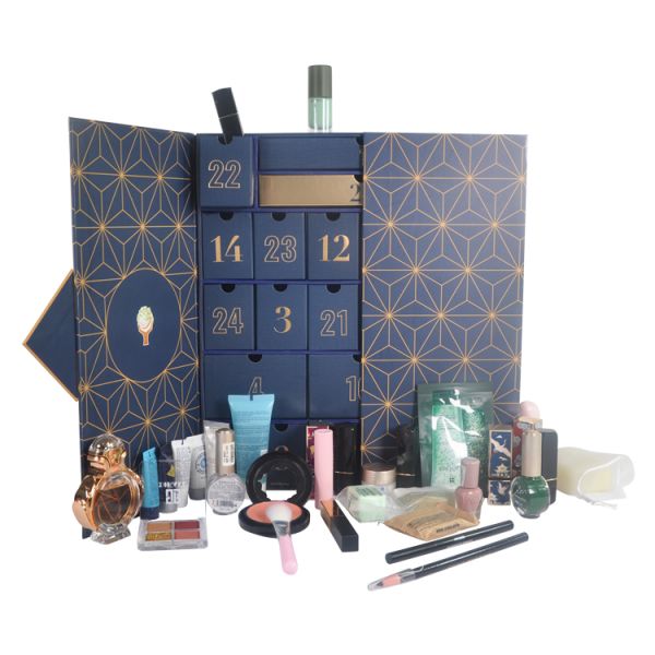 Подарок рождества коробки календаря пришествия artpaper картона C2S изготовленный на заказ