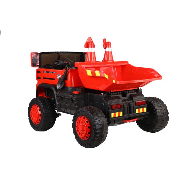 Электрические игрушки 2 места Вождение на строительном грузовике Автомобиль для детей Возраст от 2 до 12 лет